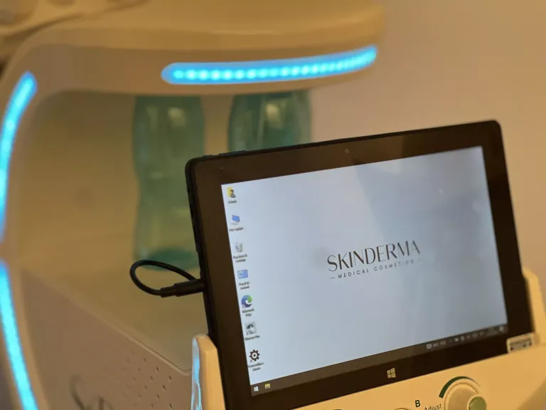 Tableta con tecnología Skinderma